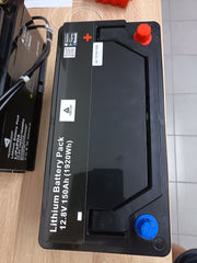 JUBE JU-12150 – LiFePO₄ 150Ah Wohnmobil Batterie, H8-Format, Zugriffsschutz