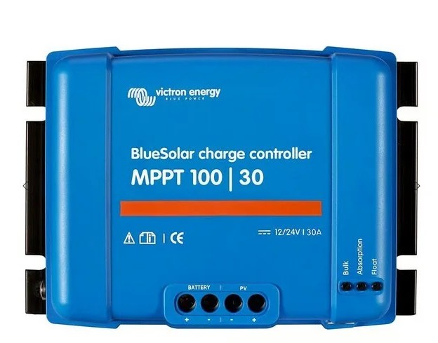 Victron SmartSolar MPPT 100/30 Solar Charge Controller – 12/24 V, Bluetooth, MPPT Technology
