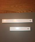 Ultradünne LED-Unterbauleuchte mit Bewegungssensor – magnetisch, kabellos, aufladbar (Nur echt mit 5 Farbmodi!) — 30cm