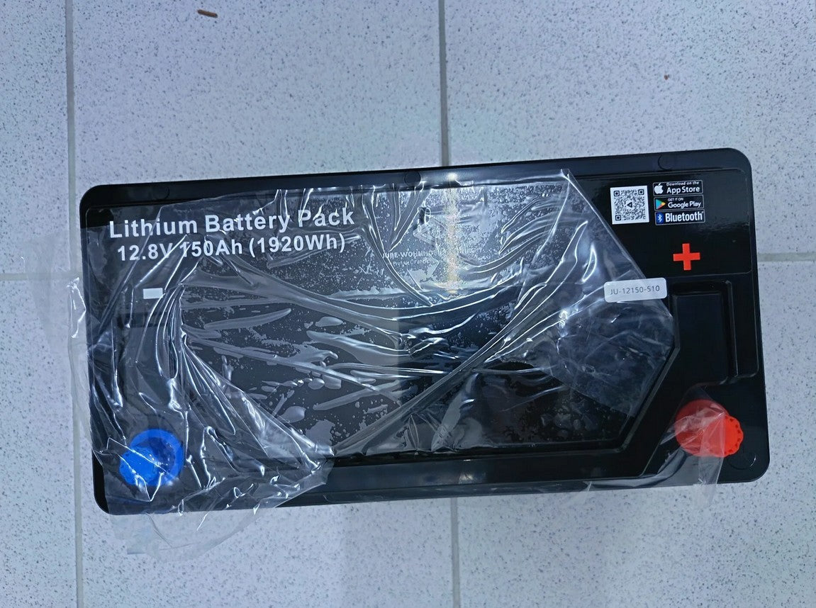 LiFePO4 150AH JU-12150 / 5-year warranty, unauthorized access protection