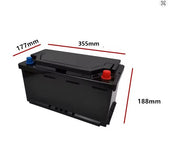 LiFePO4 Batterie-Leergehäuse H8 / DIN95 – DIY bis 150Ah