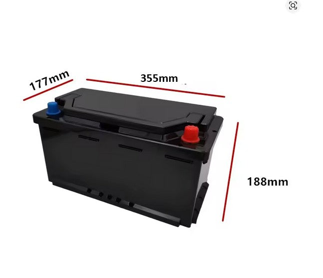 LiFePO4 Empty Enclosure H8 up to 150Ah – AGM 95Ah Dimensions – Motorhome