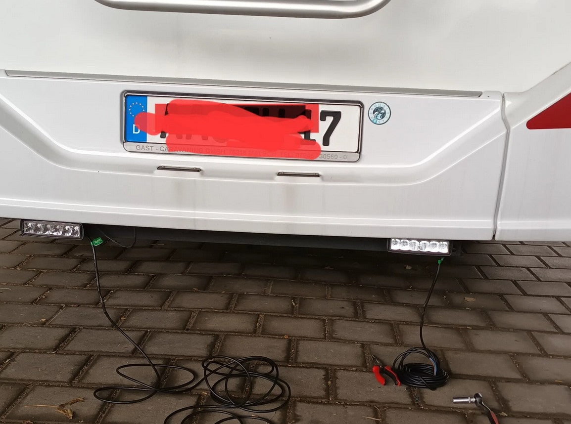 LED Arbeitsscheinwerfer als Rückfahrscheinwerfer - Wohnmobil, Camper, etc. — 1 Set ohne FB