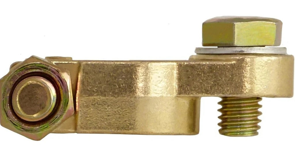 Battery Terminal Set (Positive + Negative) with M8 Bolts – for 12V / 24V Batteries