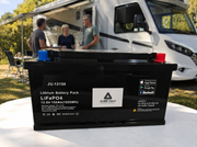 JUBE JU-12150 – LiFePO₄ 150Ah Wohnmobil Batterie, H8-Format, Zugriffsschutz
